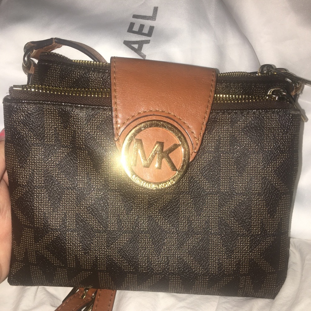 Brown Michael Kors purse